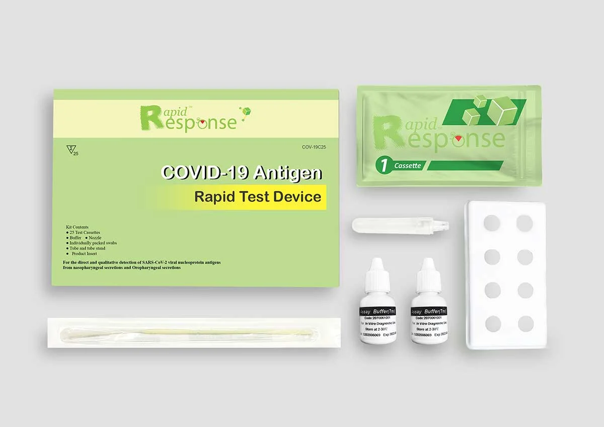 BTNX Rapid Response COVID-19 Antigen Rapid Test Device