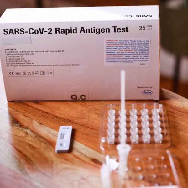 Test antigène à résultat rapide Roche SARS-CoV-2