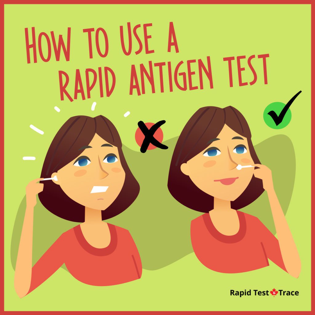 How to Use Rapid Antigen Tests for COVID19 Rapid Test & Trace Canada