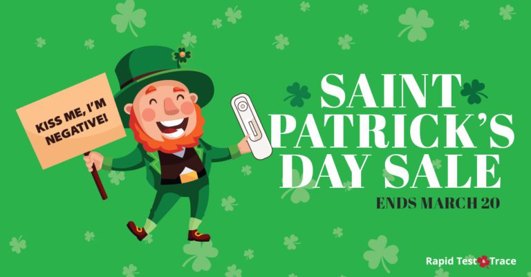 Saint Patrick's Day Sale