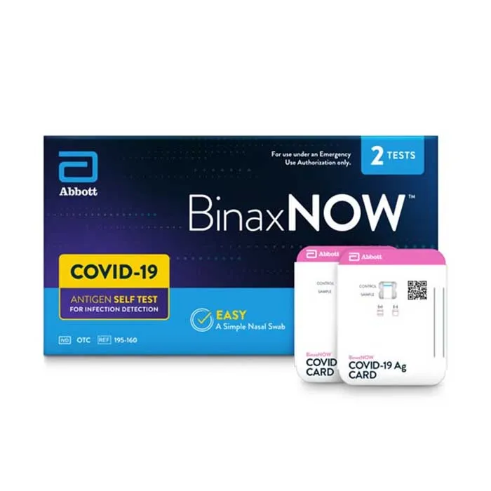 Binaxnow COVID-19 AG Card