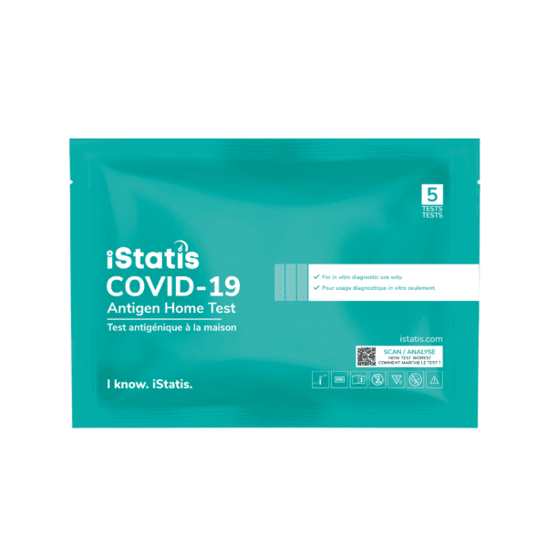 iStatis – Kit de test d’antigène COVID-19