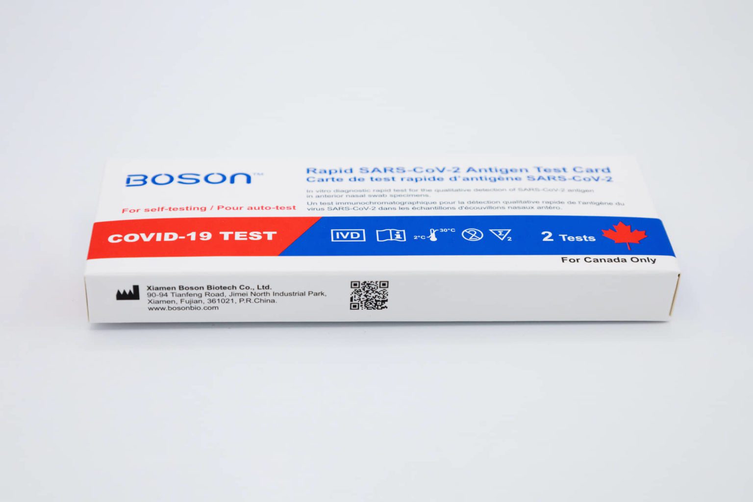 Boson Rapid Antigen Test (2 Pack) 