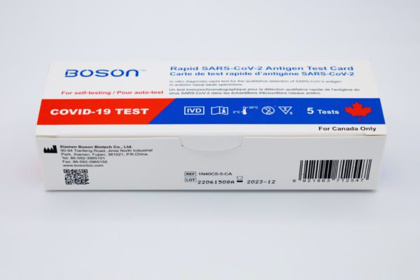 Test Boson Covid 19
