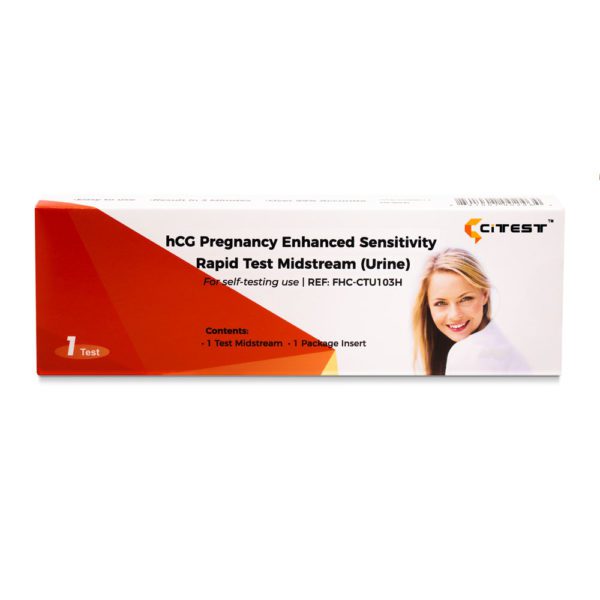 CiTEST Enhanced Sensitivity Pregnancy Test