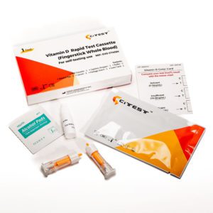 CiTEST Vitamin D test - package contents