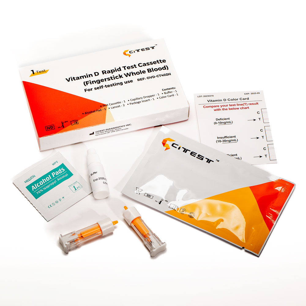 Vitamin D Test – CiTEST  Rapid Test & Trace Canada