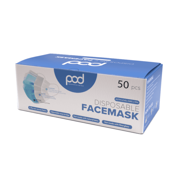 box of ASTM Level 3 masks