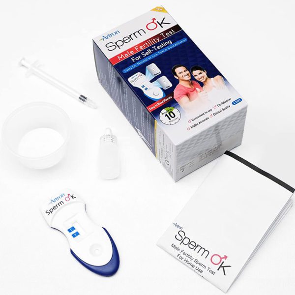 Artron Sperm OK rapid test - box contents