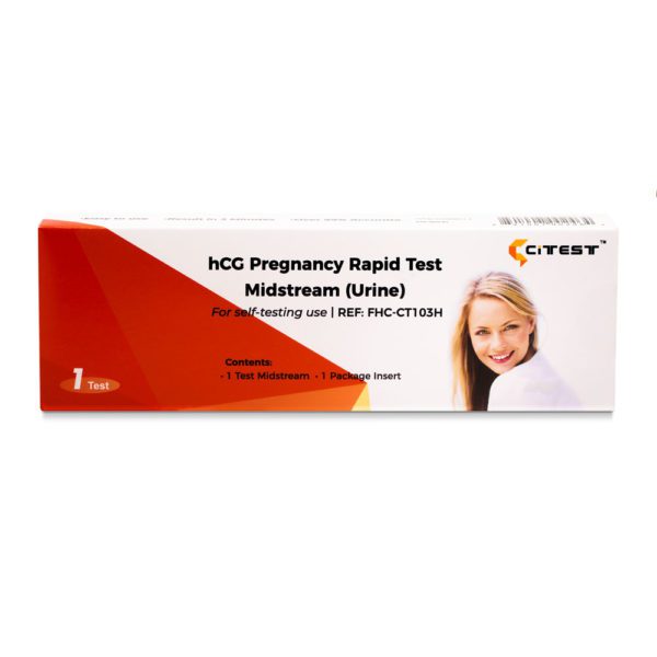 CiTEST Pregnancy Test front of box