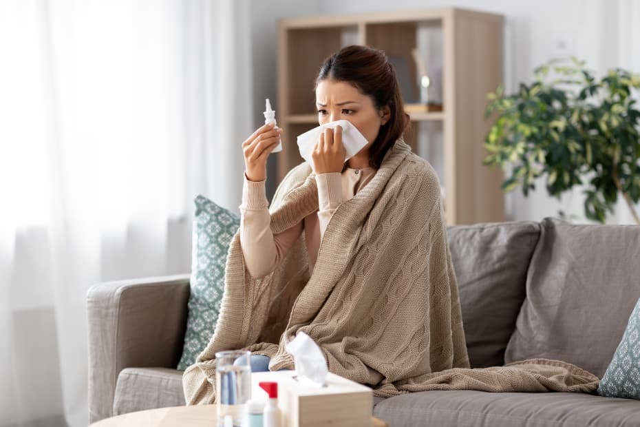 Treating flu at home