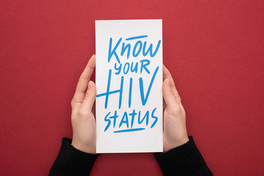 Know your HIV Status signage