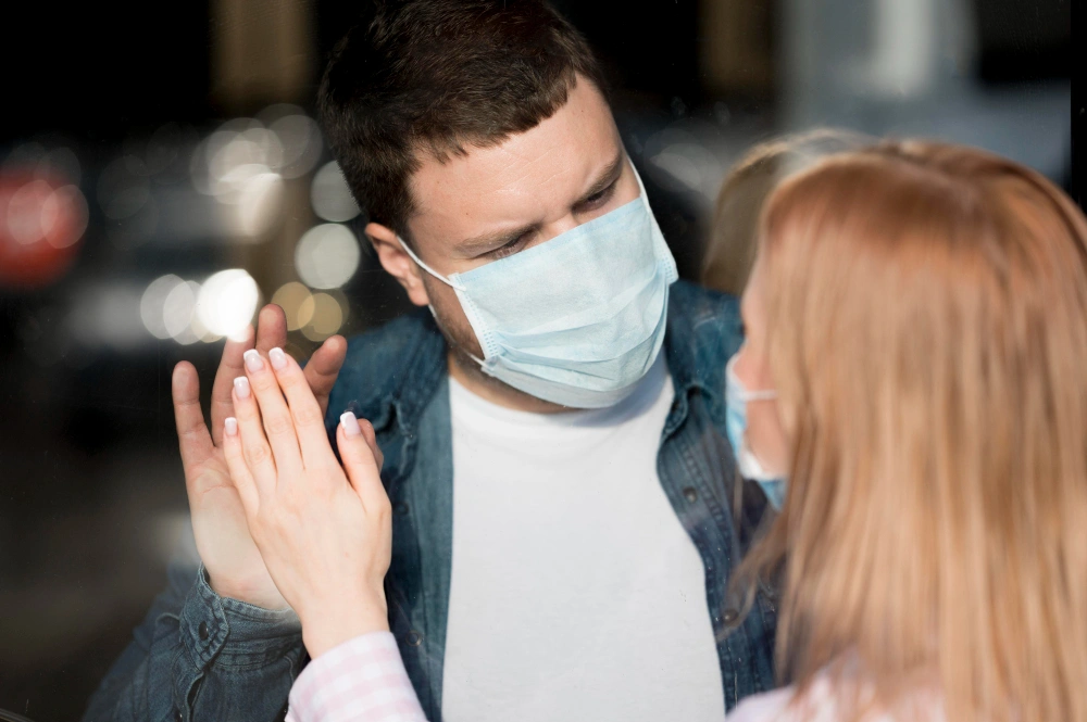 can you get the flu from touching things